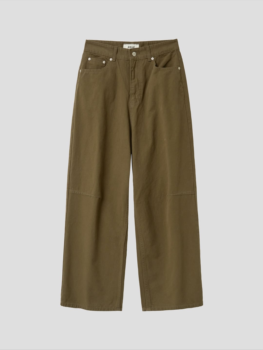 Pantaloni ampi in cotone Dart