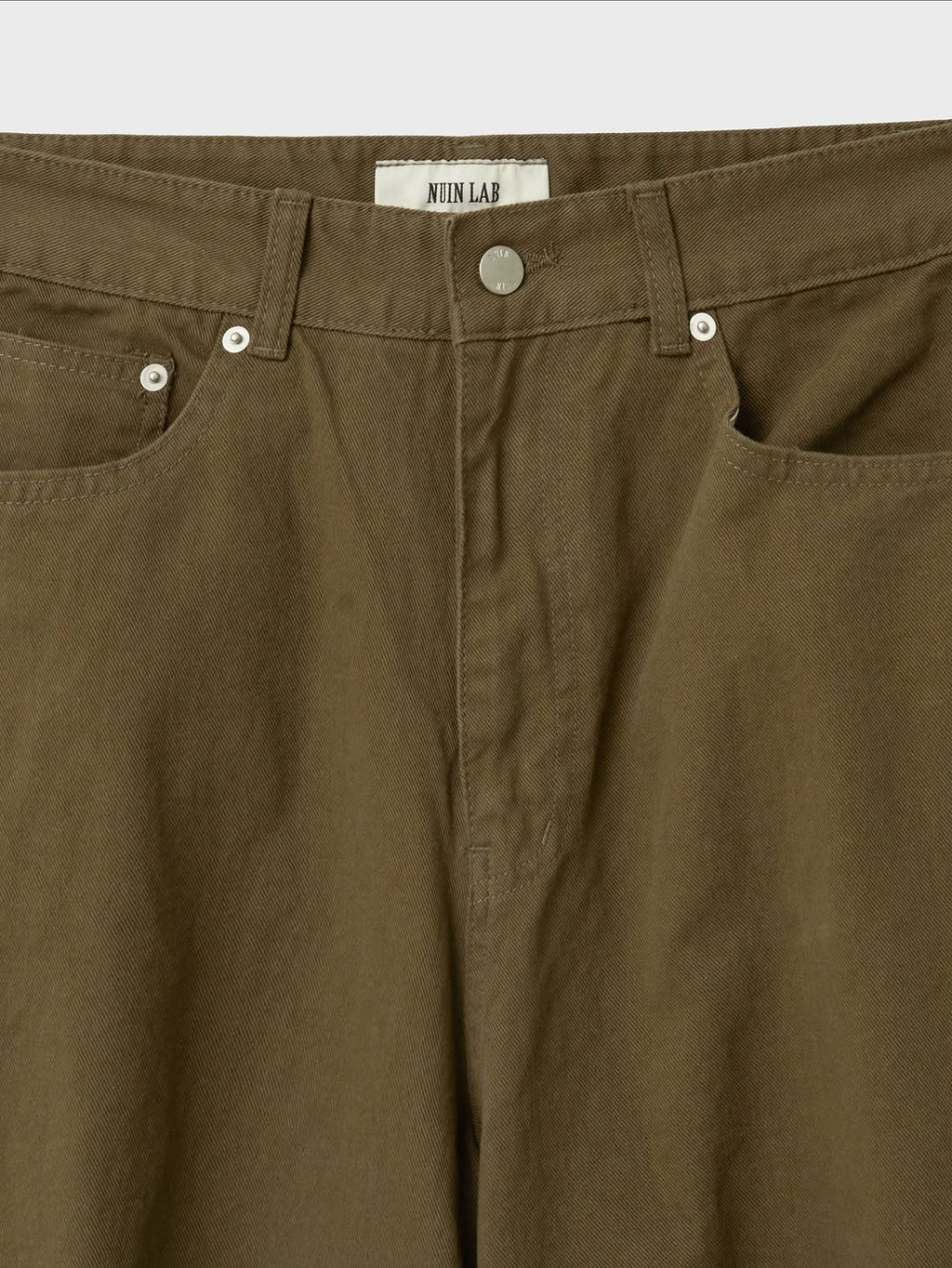 Pantaloni ampi in cotone Dart