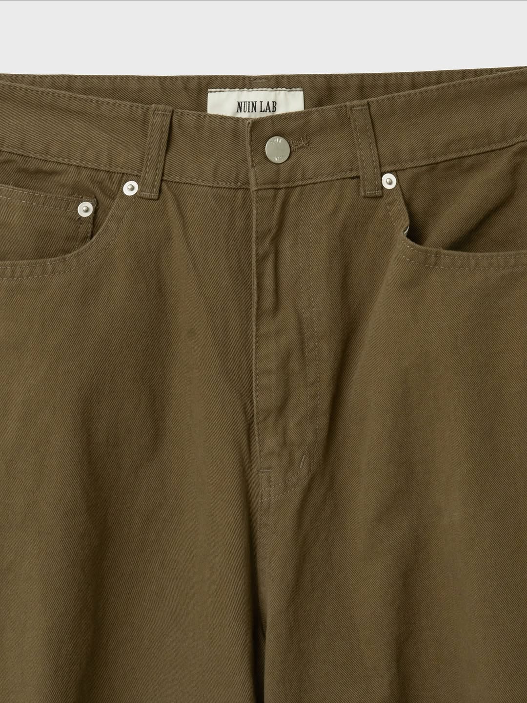 Pantaloni ampi in cotone Dart