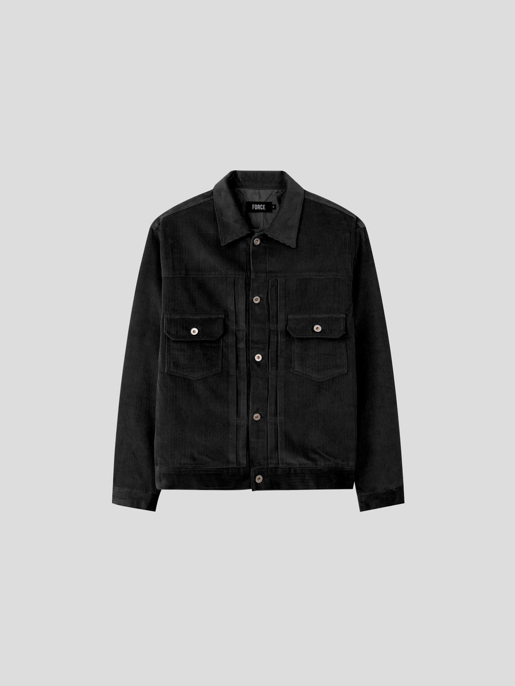 camel corduroy jacket pointed collar and button front