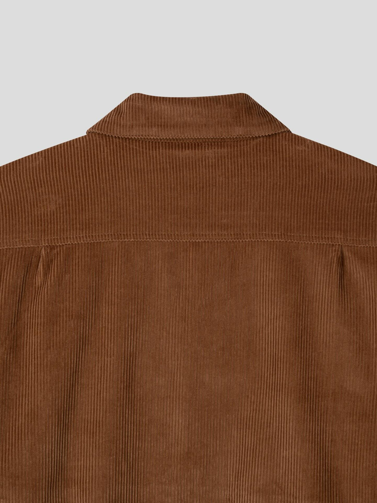 black corduroy jacket front view