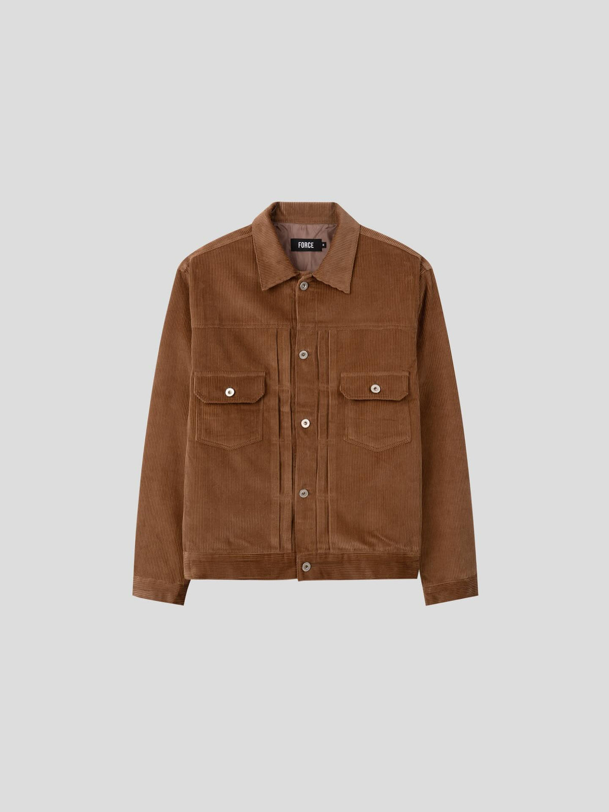 corduroy jacket back collar detail