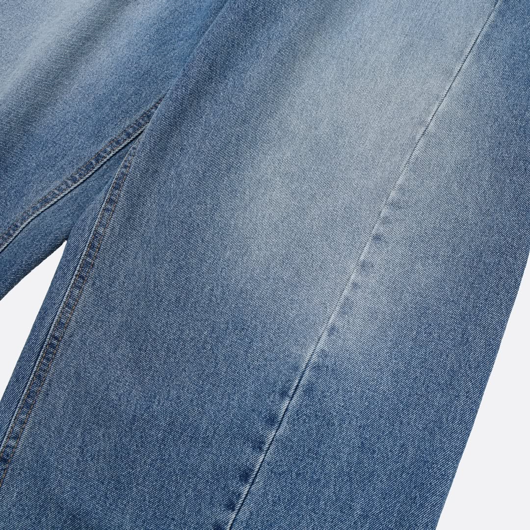 Leroy Unisex Wide Curve Denim Pants