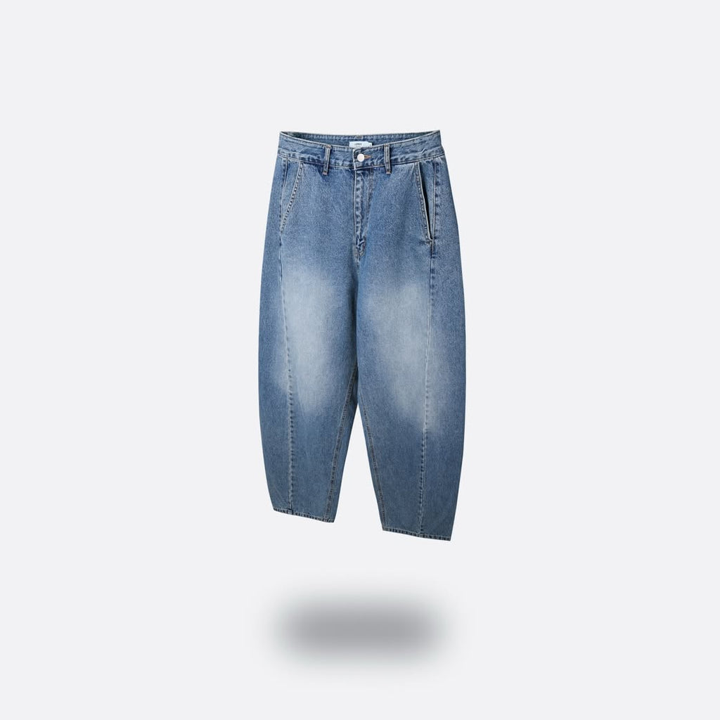 Leroy Unisex Wide Curve Denim Pants