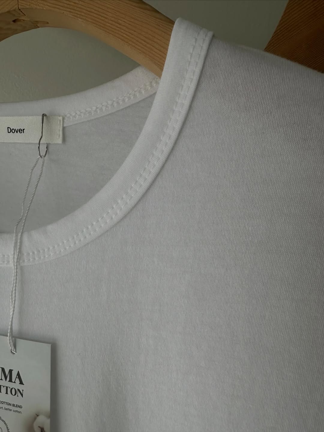 1+1 Pima Baumwolle Essential Langarmshirt