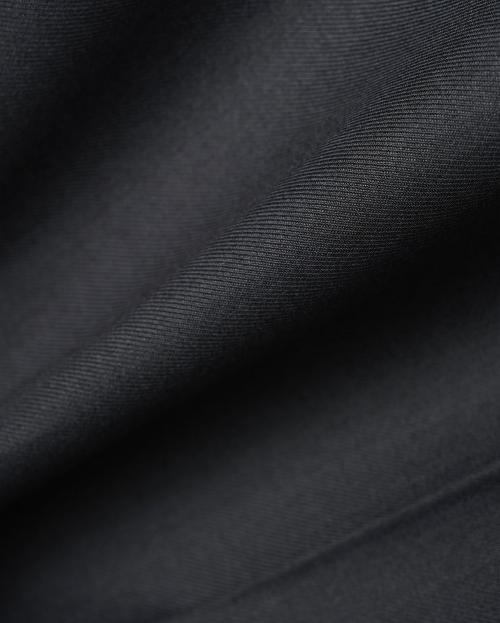 Corkage oversized one-tuck wide leg slacks in Black, product flat lay back view on white surface