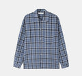 Camicia oversize Maison a quadri