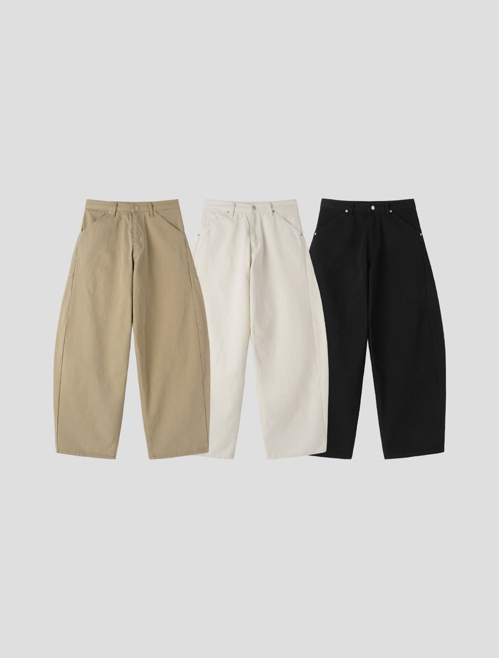 Corkage Back Seam Curved Barrel Pants