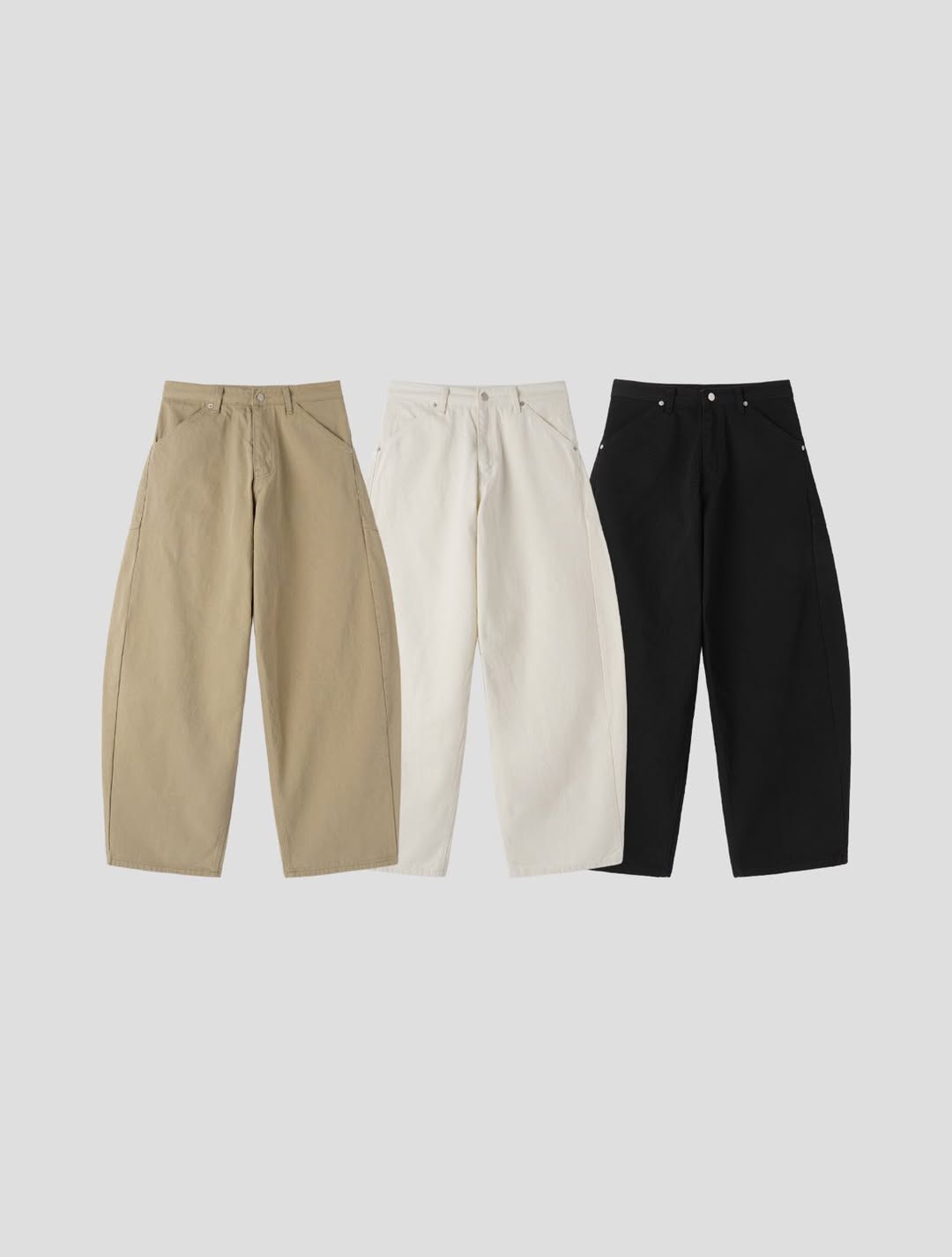 Corkage Back Seam Curved Barrel Pants