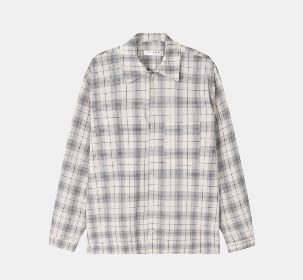 Camicia oversize Maison a quadri