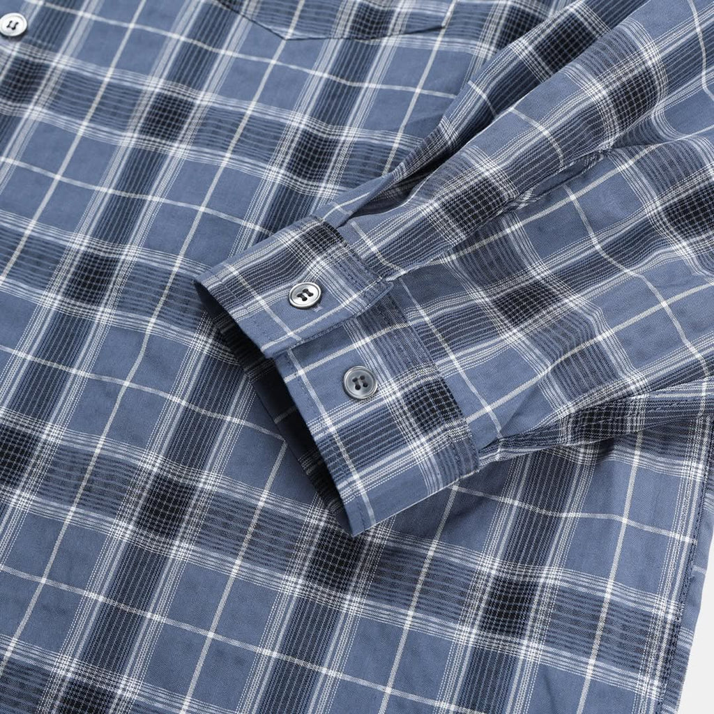 Camicia oversize Maison a quadri