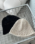 Authentic Crochet Knit Bucket Beanie