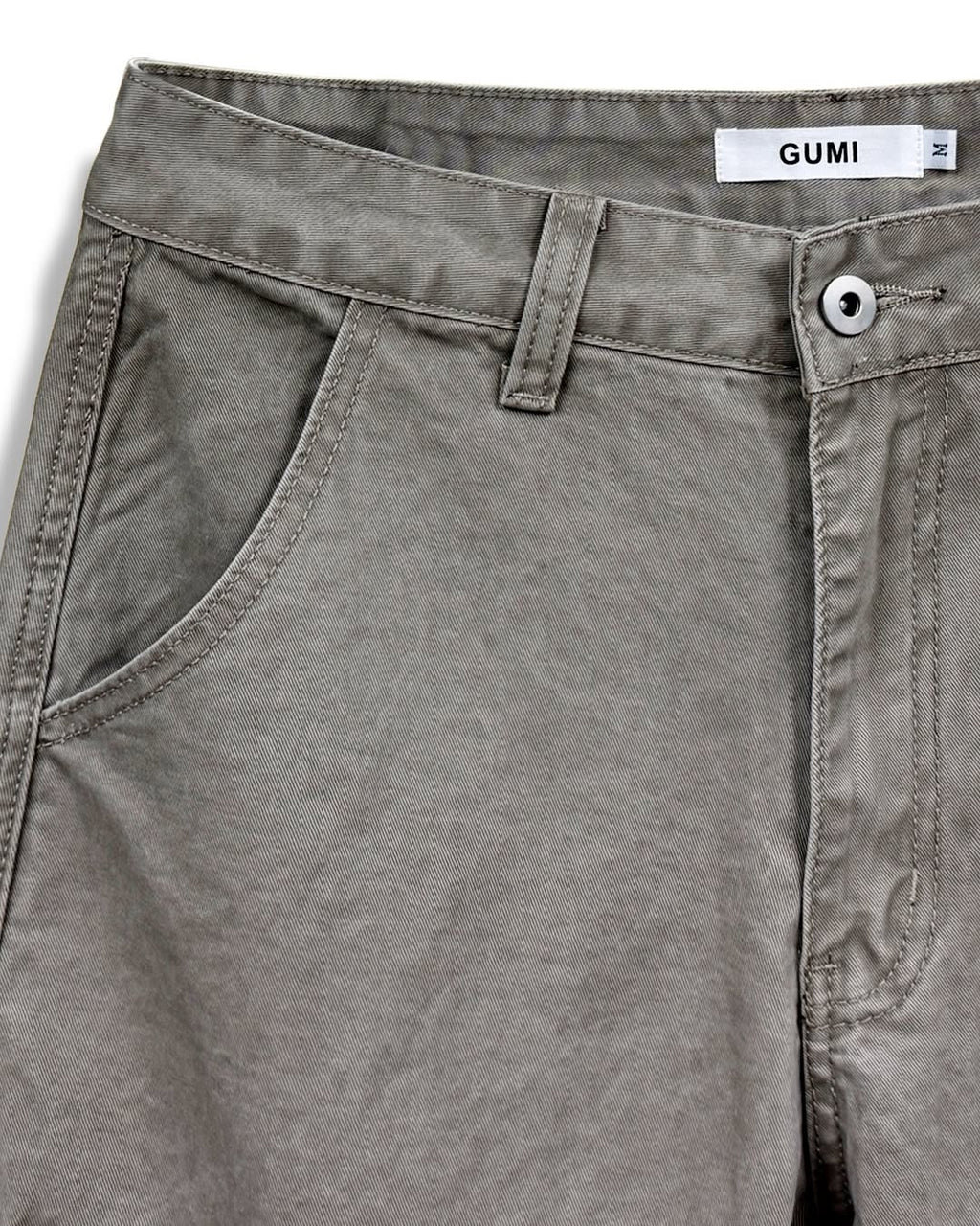 Pantaloni Cargo Curvi Tinto in Capo
