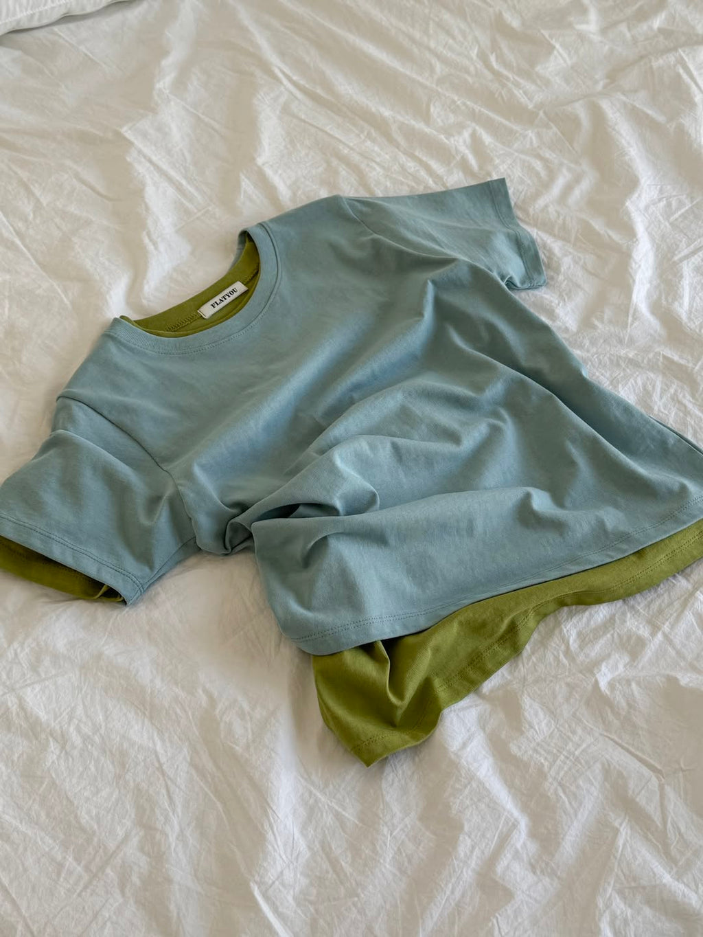T-shirt girocollo 1+1 Daily in cotone