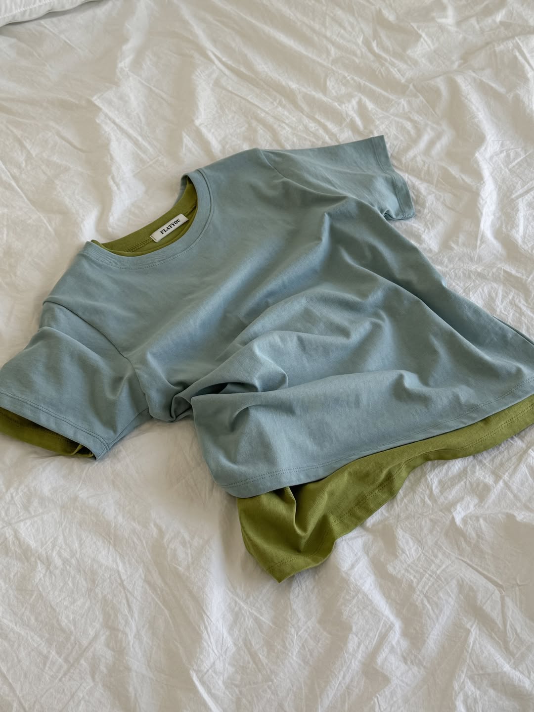 T-shirt girocollo 1+1 Daily in cotone