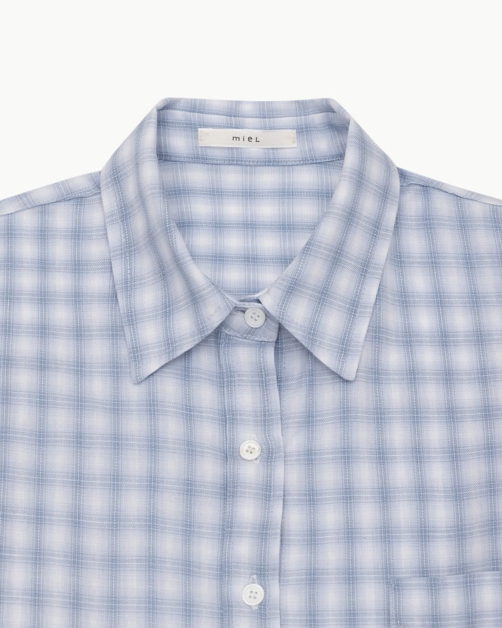 Camicia a maniche lunghe in cotone fantasia Miel