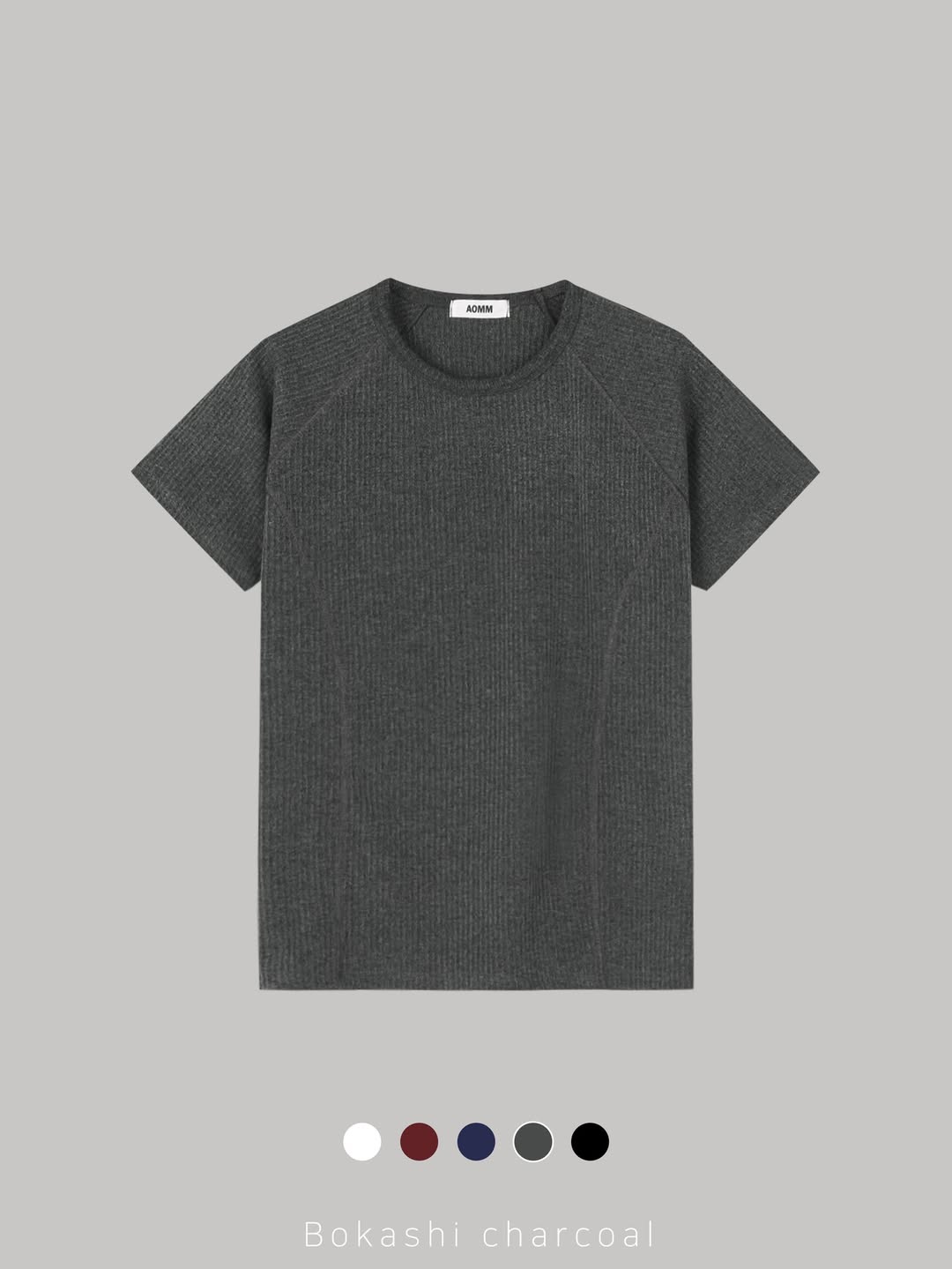 (2pack) Raglan Sleeve Cut-Detail Short Sleeve Top — Crew Neck