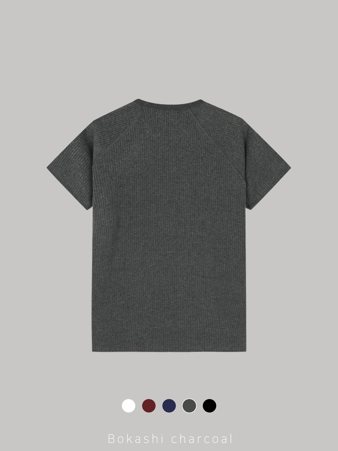 (2pack) Raglan Sleeve Cut-Detail Short Sleeve Top — Crew Neck