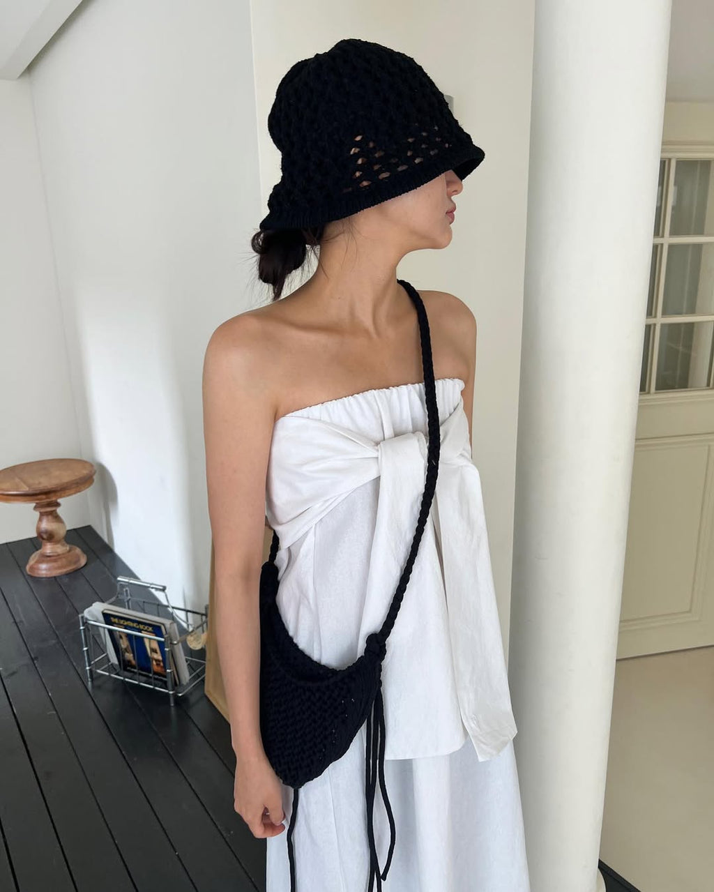 Authentic Crochet Knit Bucket Beanie