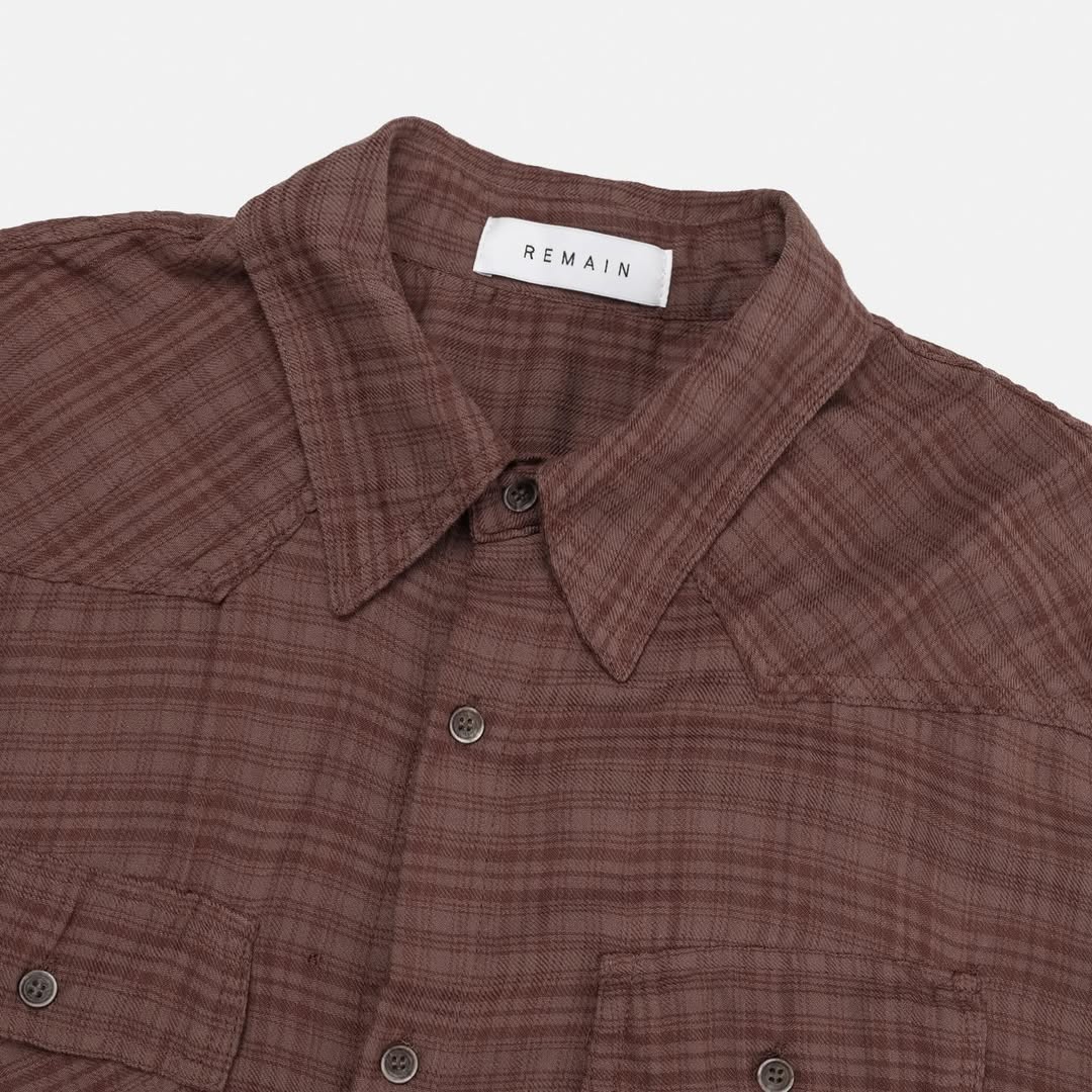 Camicia a maniche corte Remain Check