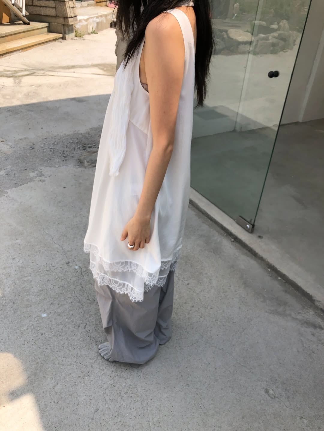 Ore Tencel Sleeveless Back Zip Dress
