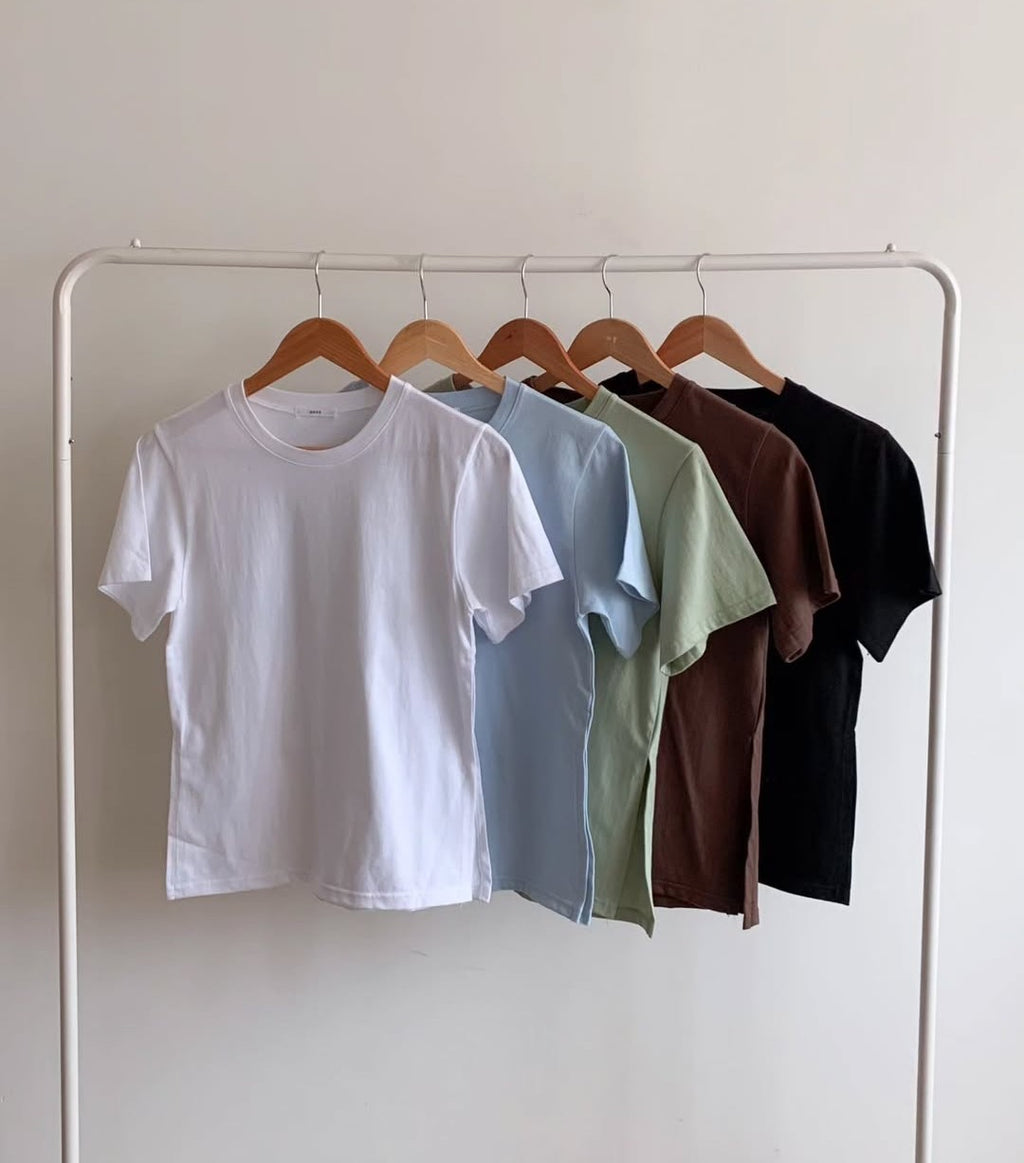 T-shirt à manches courtes et fente latérale 1+2 ANNE