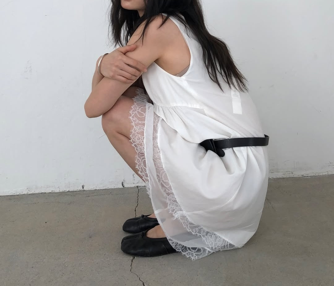 Ore Tencel Sleeveless Back Zip Dress