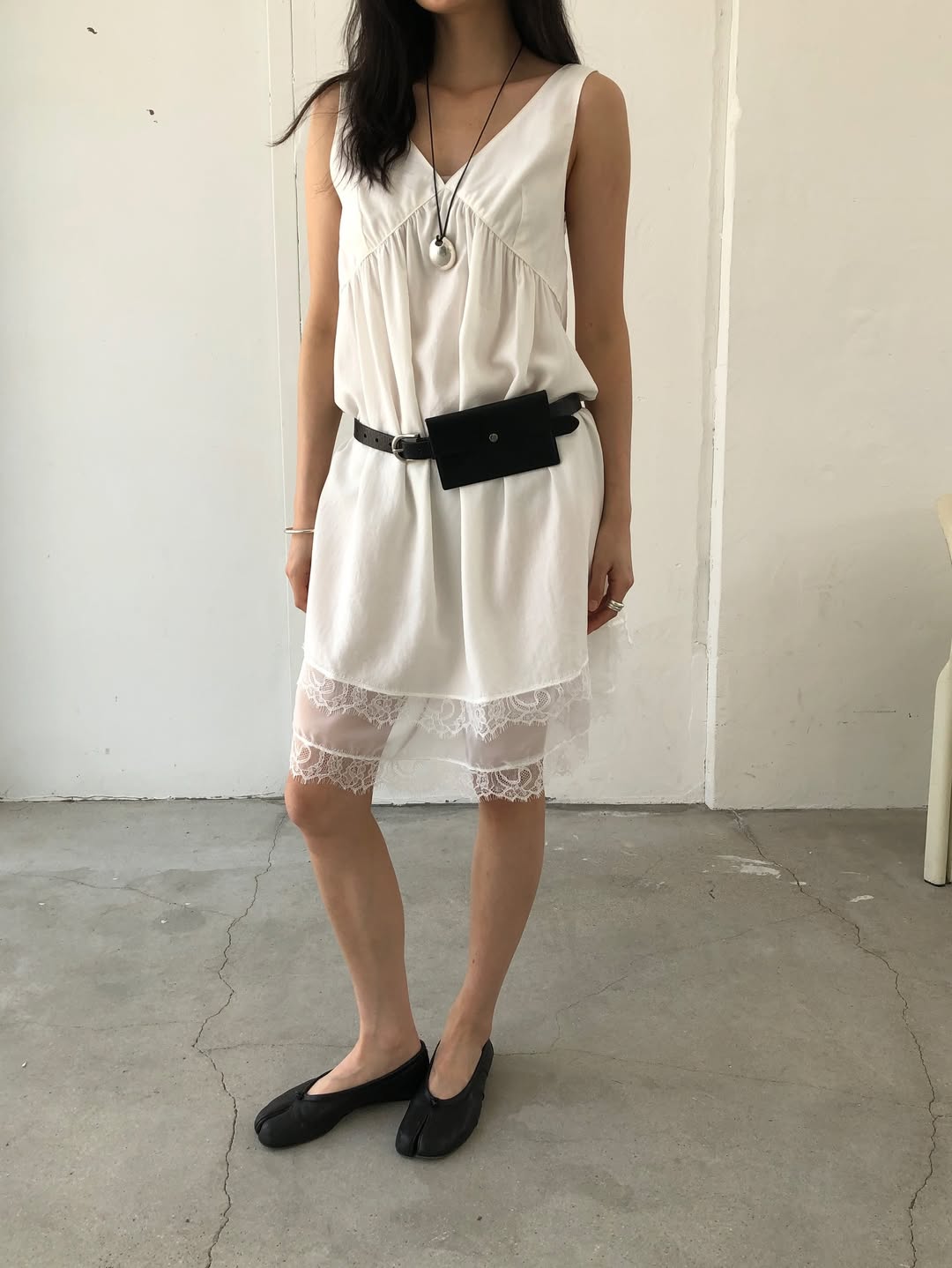Ore Tencel Sleeveless Back Zip Dress