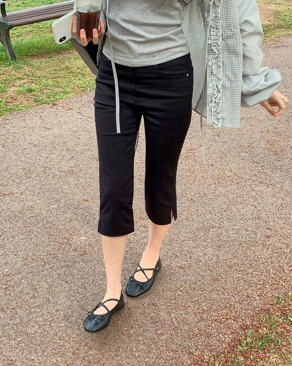 Hing9 Cropped Capri Pants