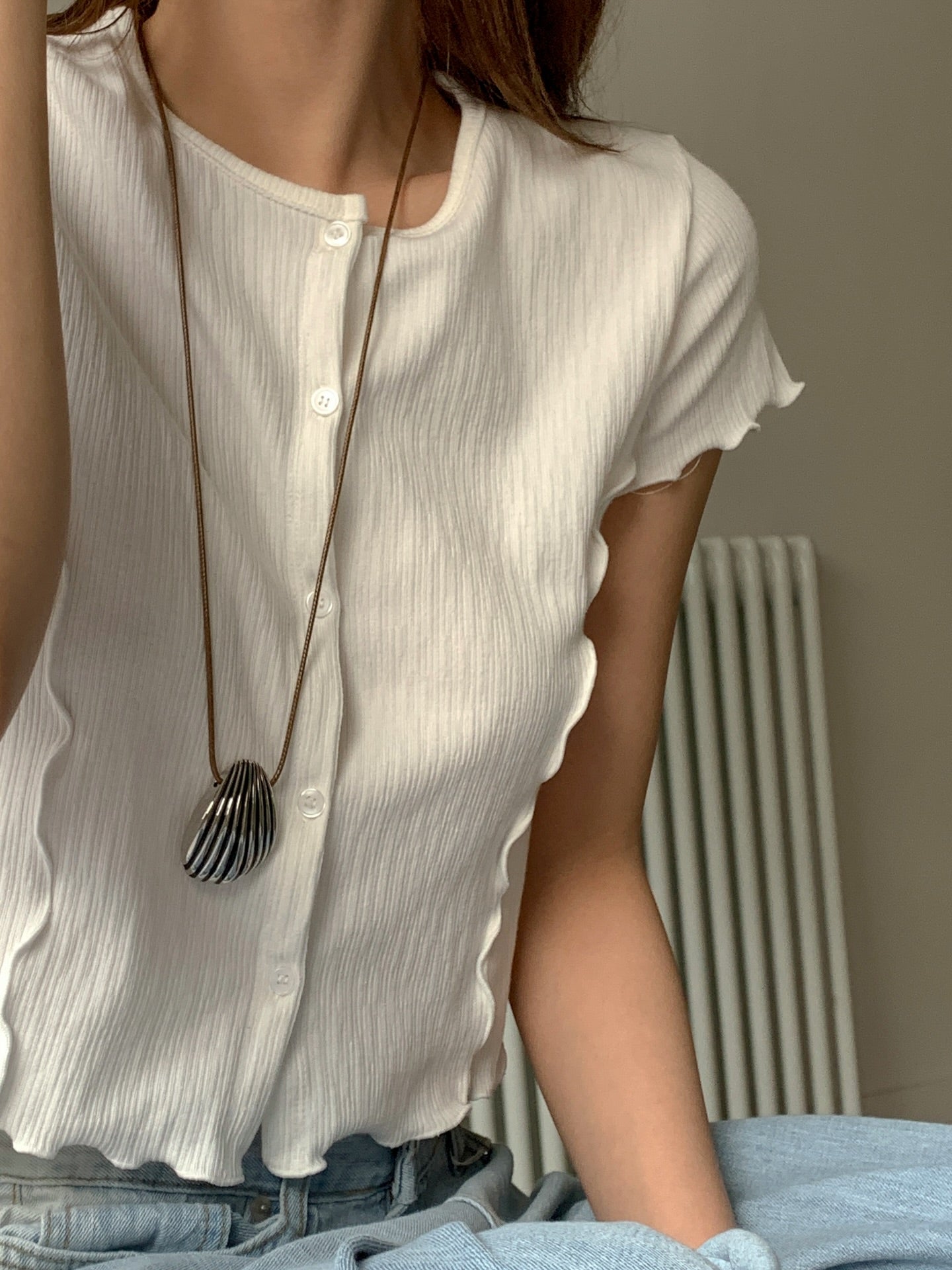Moment Textured Crop Cardigan