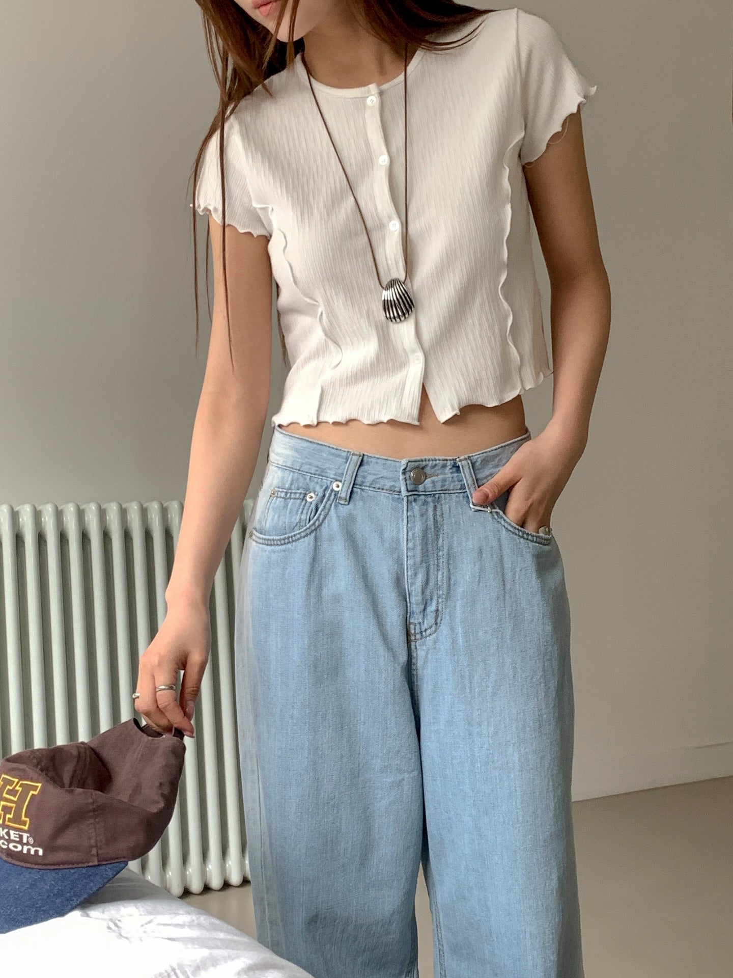 Moment Textured Crop Cardigan