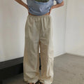 Libre Nylon Side Pocket Cargo Banding Pants