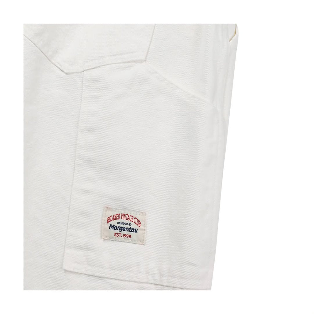 Grab Wide Bermuda Shorts — Heavy Cotton Canvas Drawstring