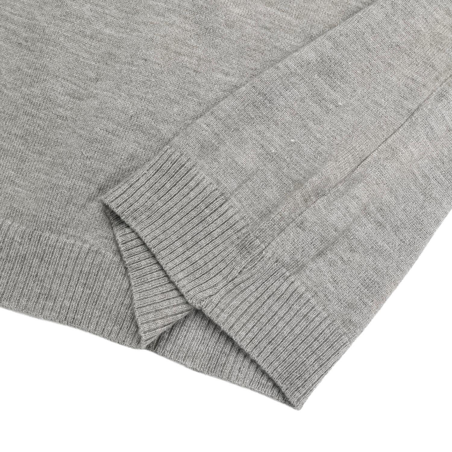 Raglan Sleeve Crew Neck Knit Tee — cuff detail