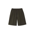 Grab Wide Bermuda Shorts — Heavy Cotton Canvas Drawstring