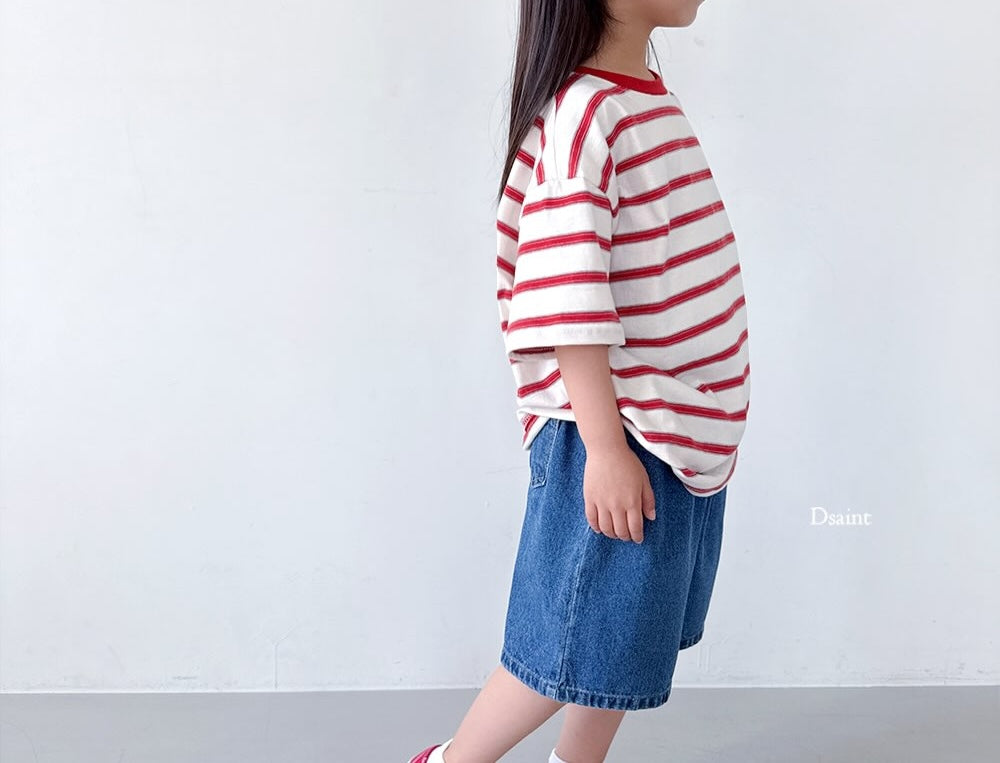 2-Pack D.saint Shark Stripe T-Shirt — Kids