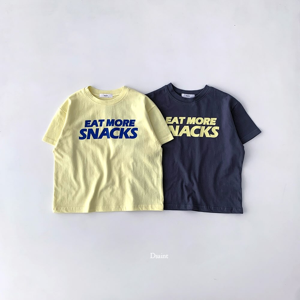 3Pack D.saint Lettering Short Sleeve Cotton Tee  — Kids