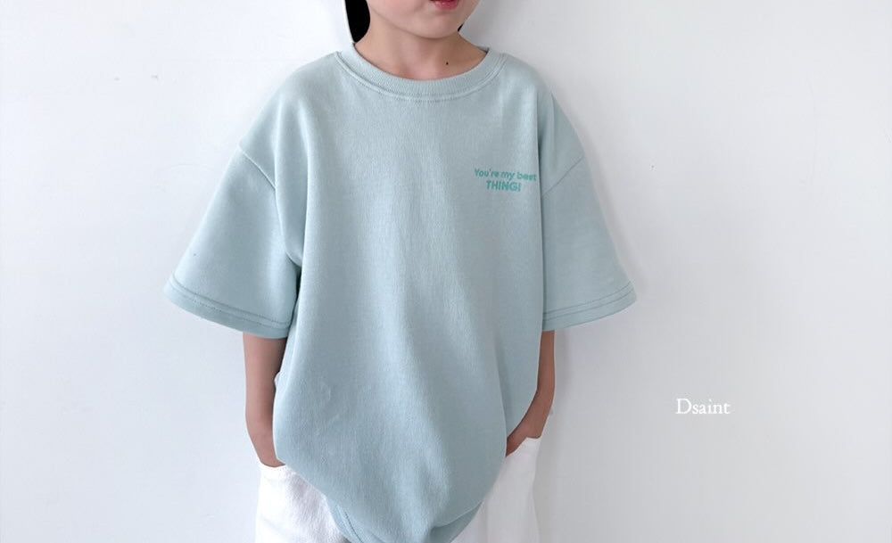 3Pack D.saint Lettering Short Sleeve Cotton Tee  — Kids