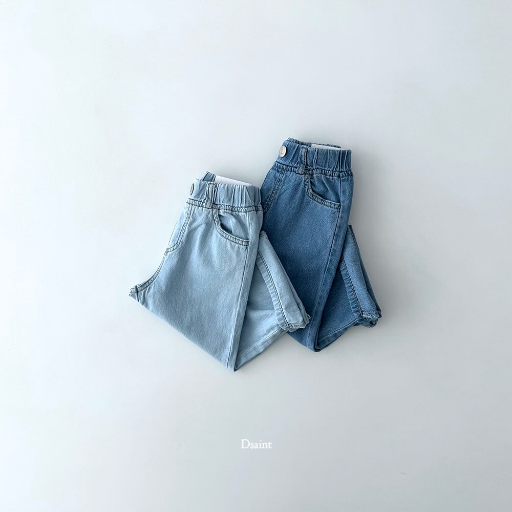 (2pack) D.saint Wide-Leg Cool Denim — Kids