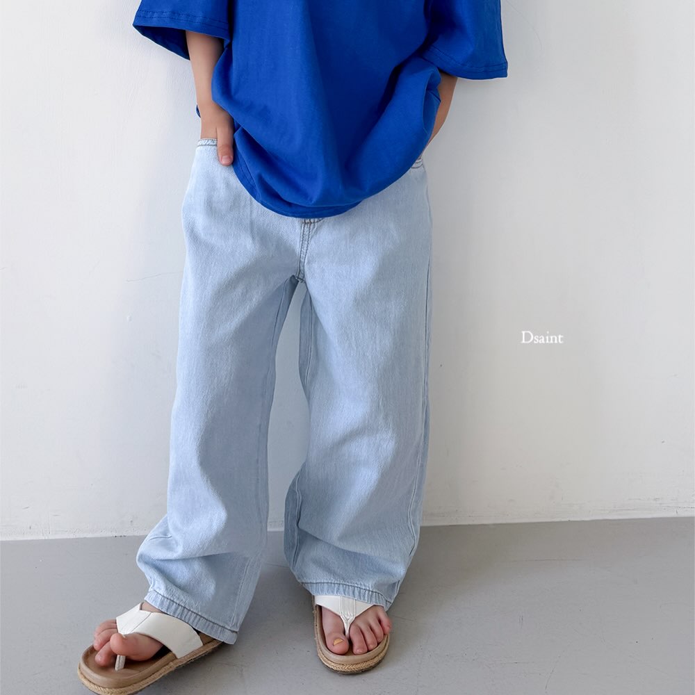 (2pack) D.saint Wide-Leg Cool Denim — Kids