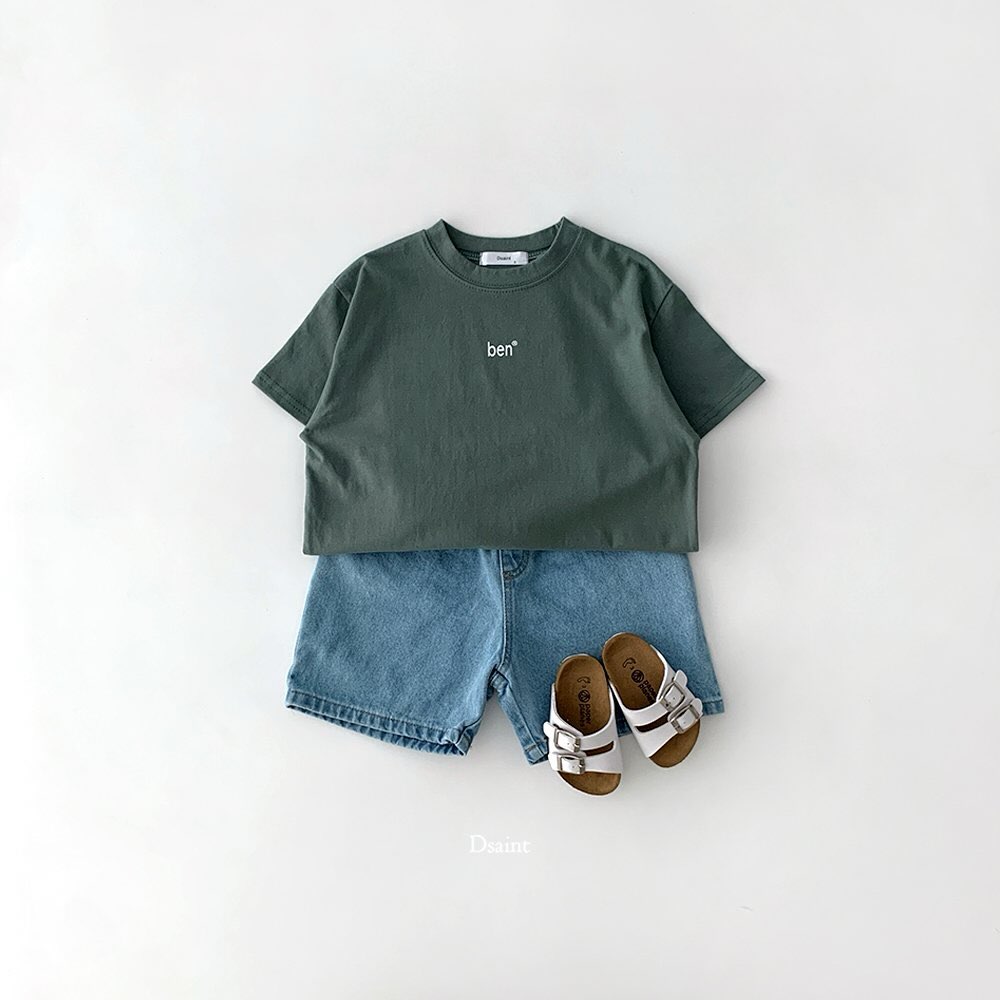 2-Pack D.saint Ben Logo Oversized T-Shirt — Kids