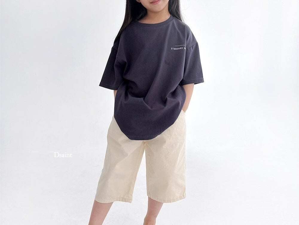 2-Pack D.saint Lala Eight-Length Stretch Pants — Kids