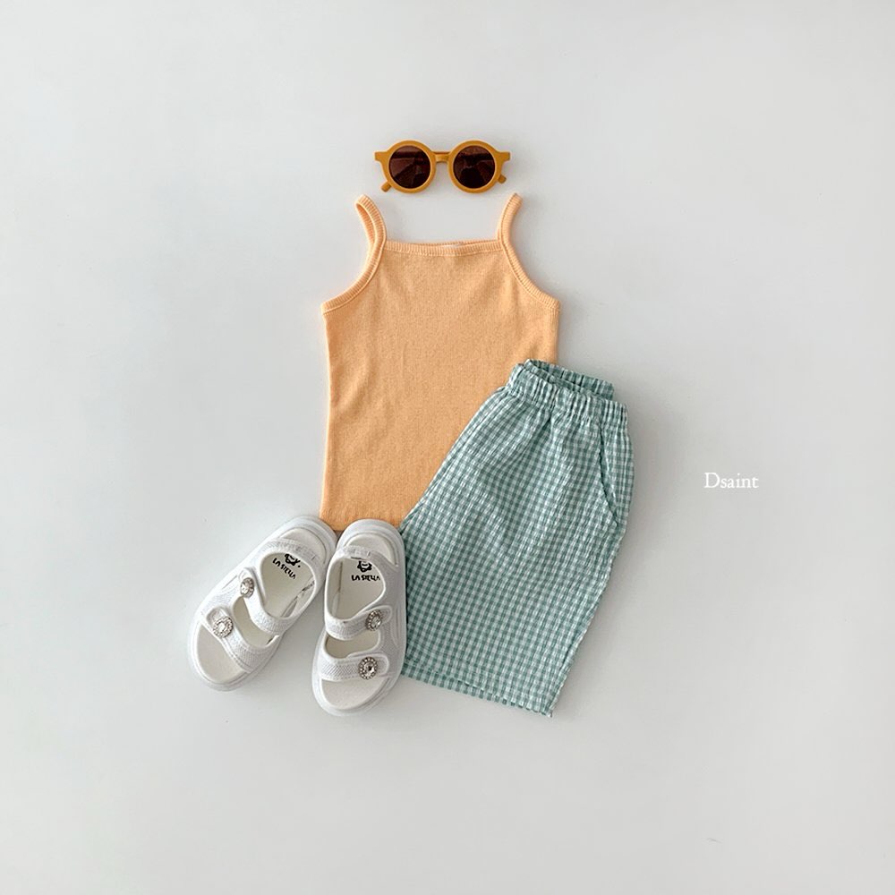 3-Pack D.saint Ribbed Camisole Top — Kids