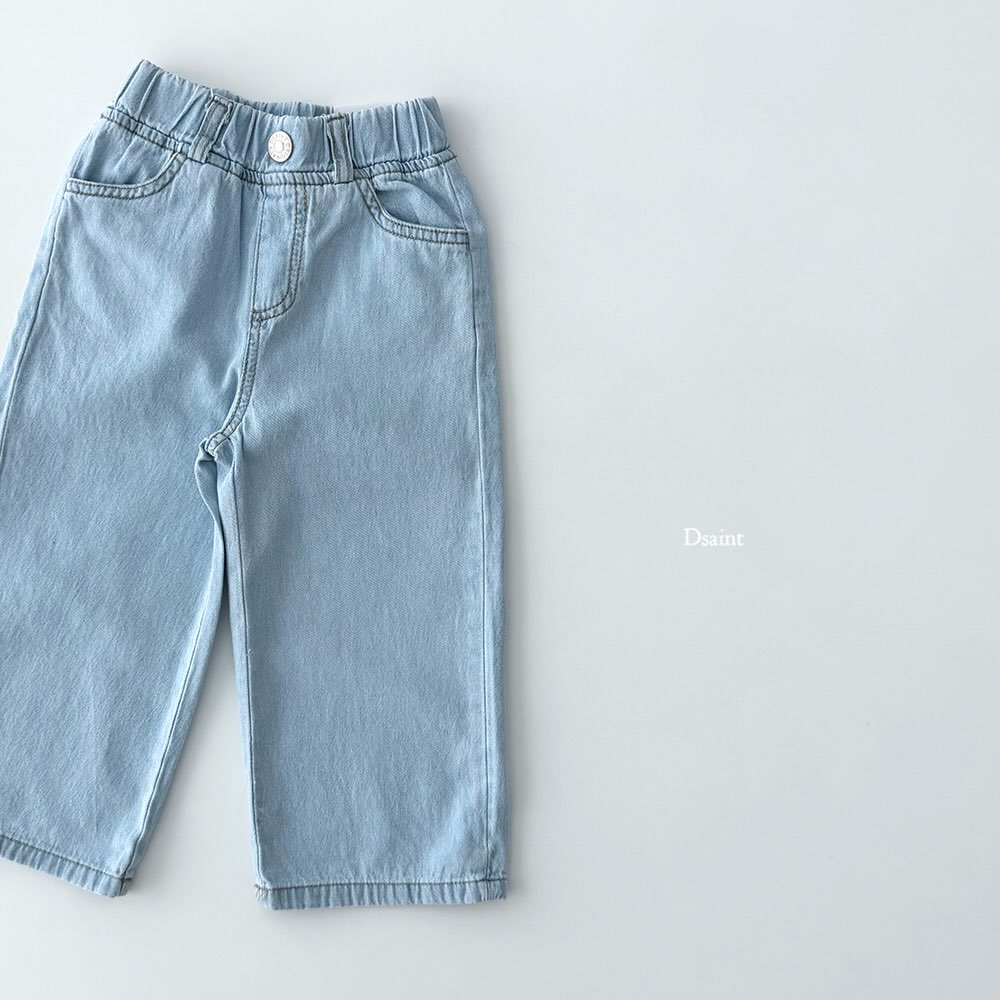 (2pack) D.saint Wide-Leg Cool Denim — Kids