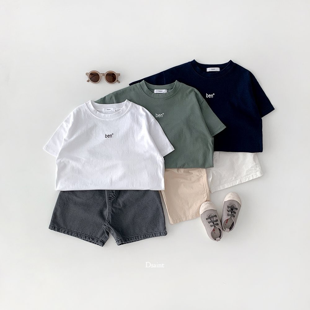 2-Pack D.saint Ben Logo Oversized T-Shirt — Kids