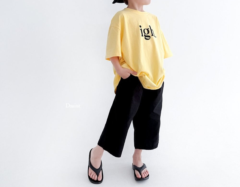 2-Pack D.saint Lala Eight-Length Stretch Pants — Kids