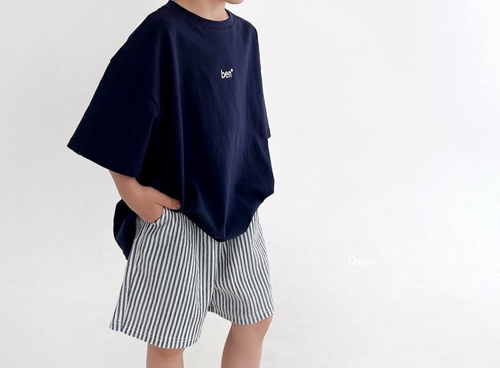 2-Pack D.saint Ben Logo Oversized T-Shirt — Kids