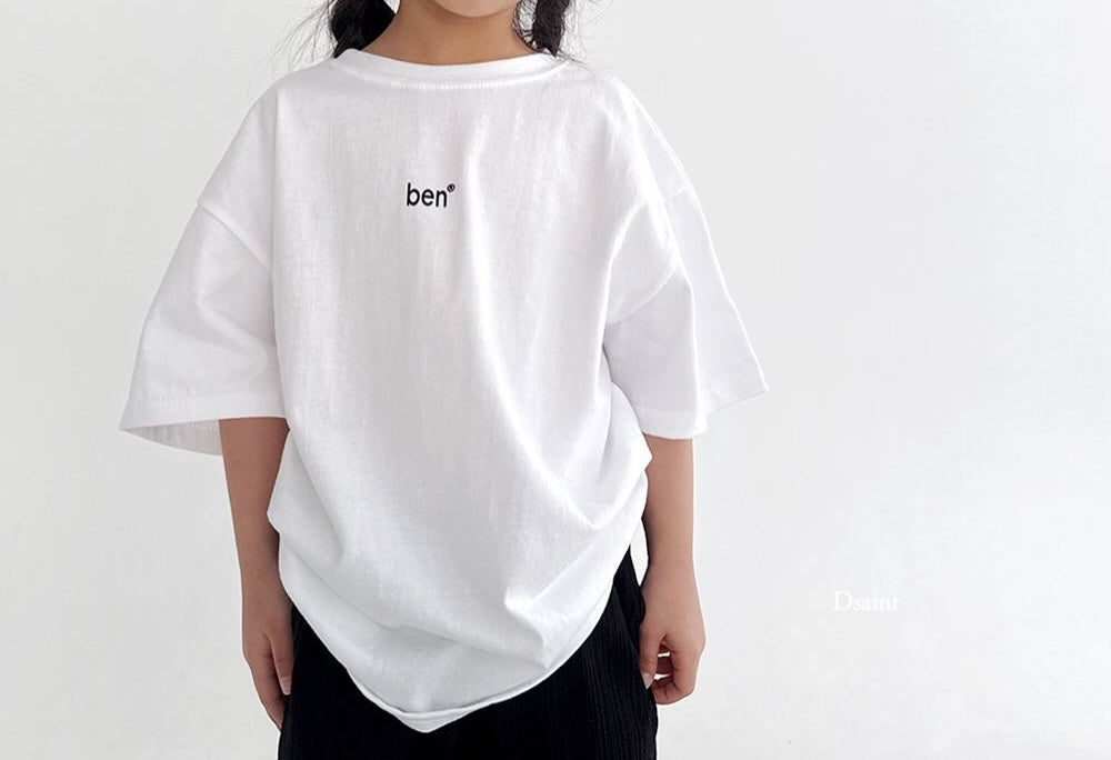 2-Pack D.saint Ben Logo Oversized T-Shirt — Kids