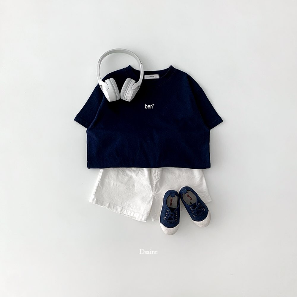 2-Pack D.saint Ben Logo Oversized T-Shirt — Kids