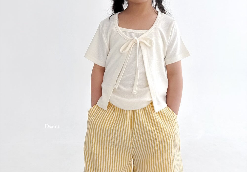 2-Pack D.saint Salang Strap Cardigan Set — Kids